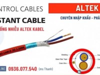 Cáp chống cháy chống nhiễu 2 x 1.0 Gft - chống cháy Altek Kabel - quatest 1