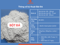 Bột Đá là gì? Báo Giá bột đá CaCO3 Hà Nam siêu mịn