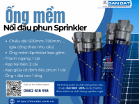 Ống Mềm Nối Đầu Phun Sprinkler, Khớp nối mềm PCCC, Dây mềm nối đầu phun sprinkler | Phòng Cháy Chữa 