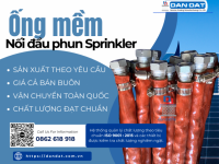 Ống Mềm Nối Đầu Phun Sprinkler, Khớp nối mềm PCCC, Dây mềm nối đầu phun sprinkler | Phòng Cháy Chữa 