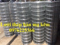 Lưới hàn mạ kẽm ô 50x50 dày 2ly, 3ly, 4ly, 5ly 