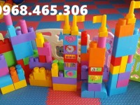 Bộ lego 78 chi tiết kích thước lớn nhập khẩu cho bé