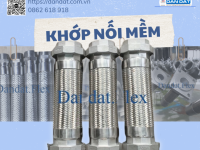 Khớp Nối Mềm Inox 2 Đầu Rắc Co, Khớp nối mềm inox 304 kết nối rắc co, Ống mềm inox rắc co ren