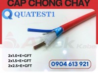 Cáp tín hiệu chống cháy chống nhiễu 2x1.5mm2 - Fr Altek Kabel