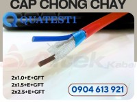 Cáp tín hiệu chống cháy chống nhiễu 2x1.5mm2 - Fr Altek Kabel