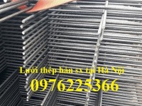 Lưới thép hàn phi 6 ô 100x100, 150x150, 200x200 hàn đen