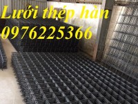 Lưới thép hàn phi 6 ô 100x100, 150x150, 200x200 hàn đen