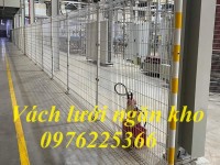 Vách lưới ngăn kho, ngăn xưởng cho nhà máy 