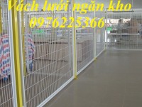 Vách lưới thép ngăn kho xưởng, hàng rào nhà máy 