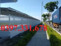 Sản xuất và thi công hàng rào nhựa PVC, Hàng rào khu vui chơi