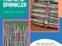 Dây mềm nối đầu phun sprinkler, ống mềm sprinkler PCCC, ống nối mềm cứu hỏa