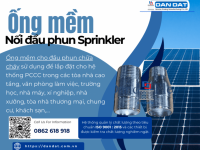 Ống Mềm Nối Đầu Phun Sprinkler, Khớp nối mềm PCCC, Dây mềm nối đầu phun sprinkler | Phòng Cháy Chữa 