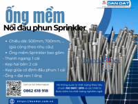 Ống Mềm Nối Đầu Phun Sprinkler, Khớp nối mềm PCCC, Dây mềm nối đầu phun sprinkler | Phòng Cháy Chữa 