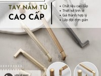 Tay nắm tủ cao cấp họa tiết tinh xảo NK003N | Zalo 0901 196 552