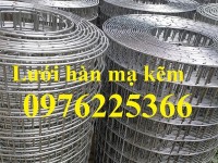 Lưới thép hàn mạ kẽm sợi 3mm