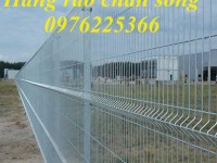 Hàng rào lưới mạ kẽm D6A50x200