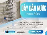 Ống Mềm Dẫn Nước Inox, Dây Dẫn Nước Inox Chịu Nhiệt, Dây Dẫn Nước Bình Nóng Lạnh