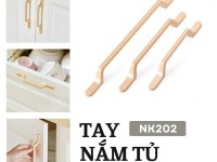 Tay nắm tủ cao cấp thiết kế vuông trơn NK202 | Zalo 0901 196 552