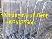 Báo giá hàng rào sắt di động 