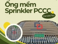 Ống mềm inox chữa cháy, ống nối mềm cứu hỏa, dây mềm kết nối đầu phun sprinkler