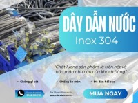 DÂY DẪN NƯỚC NÓNG LẠNH VÒI | DÂY DẪN NƯỚC CHỊU NHIỆT | DÂY CẤP NƯỚC INOX - GIÁ TỐT