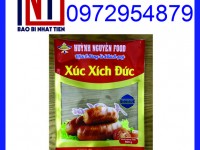 In túi PA hút chân không đựng xúc xích