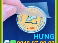 Nhãn ép nhiệt quần áo may mặc  Nhãn ép nhiệt HƯNG THANH 