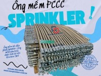 Ống nối đầu phun sprinkler, ống nối mềm inox chữa cháy, dây mềm kết nối đầu phun sprinkler PCCC