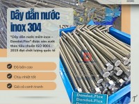 Dây dẫn nước nóng lạnh, dây inox cấp nước ren trong, dây cấp nước vòi sen và bình nóng lạnh