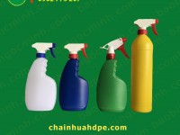 Chai xịt phun sương hdpe 100ml cho dung dịch sát khuẩn