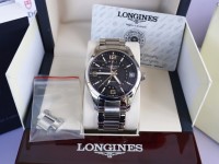 Đồng Hồ Nam Longines Conquest Classic 4 Kim Giờ GMT - Automatic - Size 42mm Fullbox