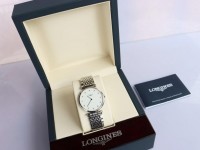 ĐH Nam Longines La Grande Classicque siêu mỏng đính 12 viên Kim Cương fullbox