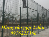 Hàng rào gập 2 đầu tam giác 