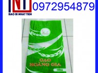 Bao gạo in ống đồng, bao PP dệt đựng gạo, cung cấp bao PP dệt đựng gạo