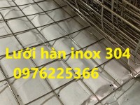 Lưới hàn inox 304 sợi 2mm, 3mm ô 50x50