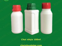 Chai nhựa HDPE 100ml đựng nông dược