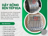 Dây đồng bện tiếp địa thang máng cáp | Dandat.Flex 