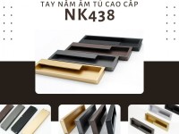 BST tay nắm âm tủ thiết kế trơn hiện đại NK438 | Zalo 0901 196 552