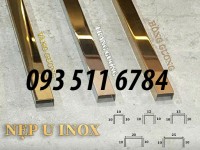 Nẹp nhôm T8mm nẹp chỉ T nối sàn nẹp T Inox màu nẹp U trang trí