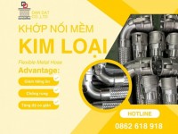 Khớp Nối Mềm Inox Lắp Ren-Khớp Nối Mềm Cho Máy Phát Điện-Khớp Nối Mềm Rắc Co ren