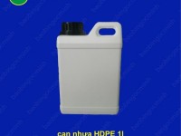 Chai nhựa đựng dầu nhớt 1L nhựa HDPE 