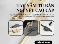 Tay nắm tủ cao cấp thiết kế bán nguyệt độc đáo NK460S | Zalo 0901 196 552