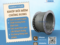 Khớp Nối Mềm Chống Rung| Khớp nối chống rung inox nối bích, Khớp chống rung inox 316 