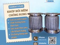 Khớp Nối Mềm Chống Rung| Khớp nối chống rung inox nối bích, Khớp chống rung inox 316 