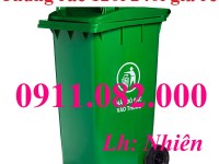  Giá rẻ thùng rác nhựa 120l 240l- tư vấn báo giá thùng rác rẻ nhất miền tây-lh 0911082000