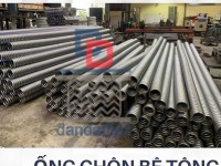 Khớp nối mềm inox chống rung mặt bích, Ống chôn bê tông chịu nhiệt 