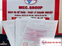 Hồ sơ mở trung tâm ngoại ngữ tại MCC Group