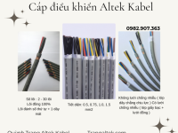 Cáp điều khiển Altek Kabel 12 lõi dây đánh số 