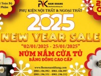 Núm cửa tủ đồng cao cấp | New Year Sale 20% toàn bộ sản phẩm