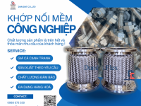 Khớp Nối Mềm Chống Rung| Khớp nối mềm inox công nghiệp, Khớp nối chống rung inox nối bích